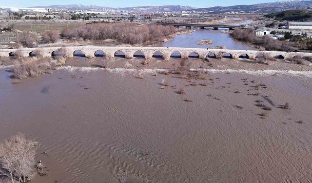 Kızılırmak'ın debisi son 15 yılın en yüksek seviyesine ulaştı