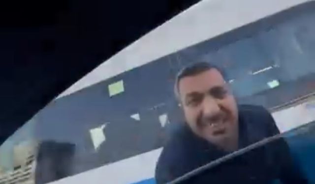 Bursa'da yol verme kavgası!! Camı kırdı, 180 bin lira ceza yedi