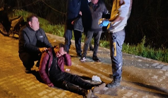 Bursa İnegöl'de baltalı sopalı arazi kavgası