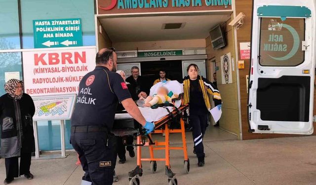 Bursa'da kaynar su üzerine dökülen 9 aylık bebek ağır yaralandı