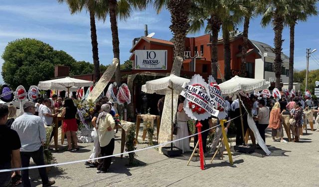 Fethiye'de meyhane açılışını duayla yaptılar