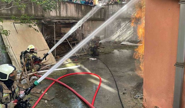Bursa'da hastane yakınında yangın paniği