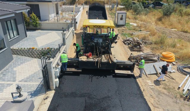 Nilüfer'de asfalt çalışmaları hız kazandı