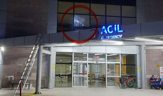Hastaneye kurşun isabet etti: Silahla ateş eden şahıs yakalandı