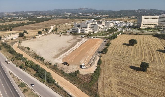 Bursa Şehir Hastanesi otoparkı bu ay hizmete açılacak