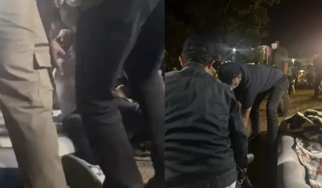 1 aydır oturma eylemi yapan şehit aileleri ve gazilerin eylemine polis müdahalesi