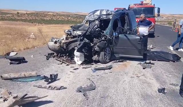 Şanlıurfa'da feci kaza: 4 ölü, 2 ağır yaralı