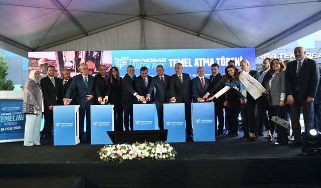 Bursa'da 210 milyon dolarlık Lojistik Park'ın temeli atıldı