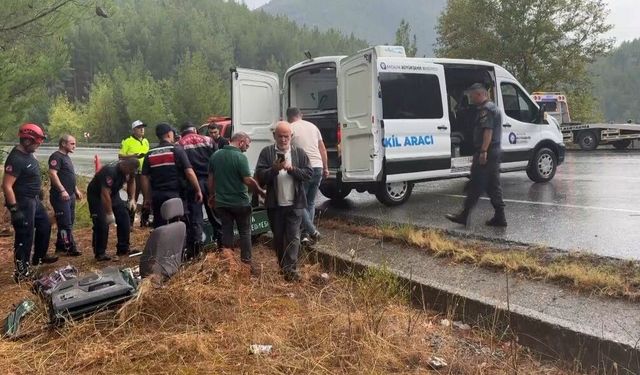 Hastaneden taburcu oldu, dönüş yolunda kazada öldü