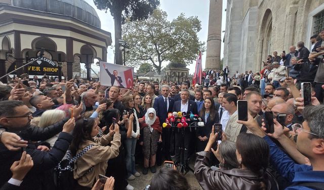 Özgür Özel Bursa'da!! Esnaf ve vatandaşlarla buluştu