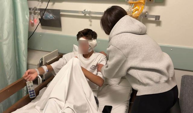 Bursa'da piercing taktıran genç, hastanelik oldu