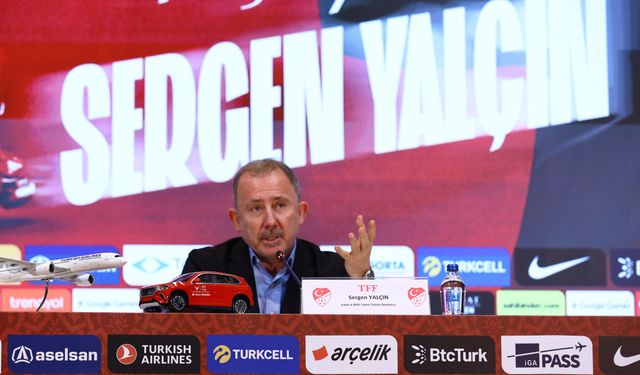 A Milli Futbol Takımı'nda Sergen Yalçın dönemi başladı