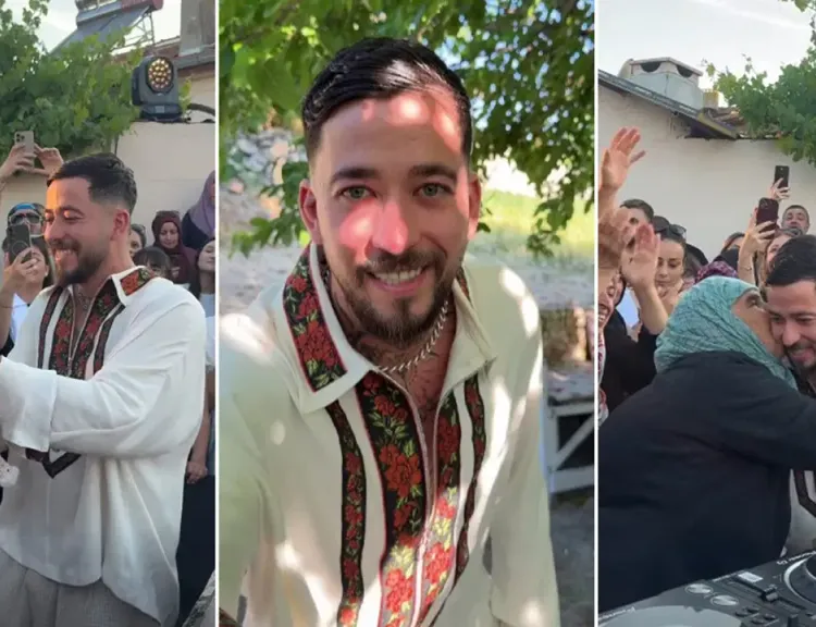 Dünyaca ünlü Bursalı DJ Mahmut Orhan köyünde konser verdi