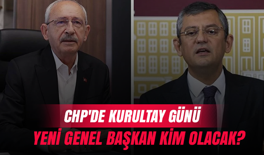 Kemal Kılıçdaroğlu mu Özgür Özel mi? CHP'de Kurultay Günü