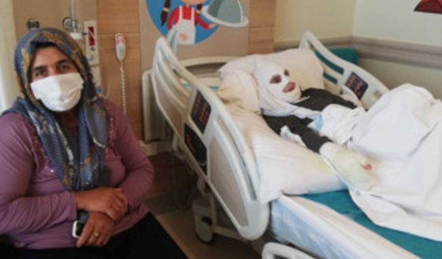 70 yaşındaki kadın tüp patlaması sonucu feci şekilde yandı