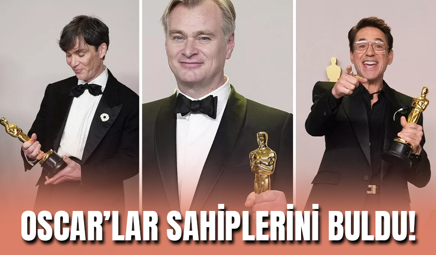 Oscar Ödülleri Sahiplerini Buldu! Geceye Oppenheimer Damga Vurdu