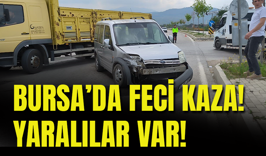 Bursa’da Feci Kaza: 1’i Çocuk 5 Yaralı!