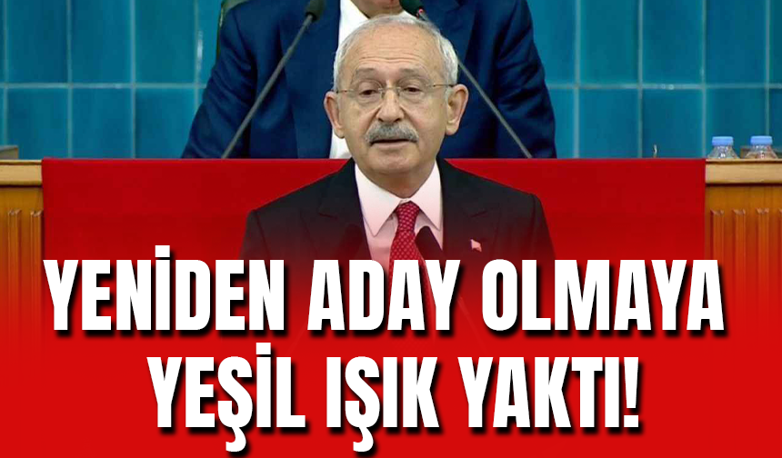 Kemal Kılıçdaroğlu'nun Gözü Yeniden Aday Olmakta!