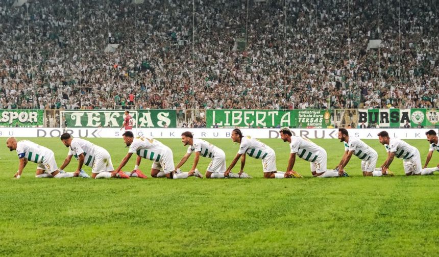 Tarihi maçın kazananı Bursaspor oldu