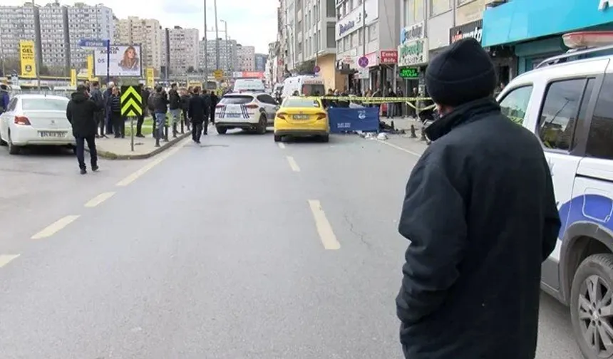 Bahçelievler'de feci ölüm: Taksiye binerken can verdi