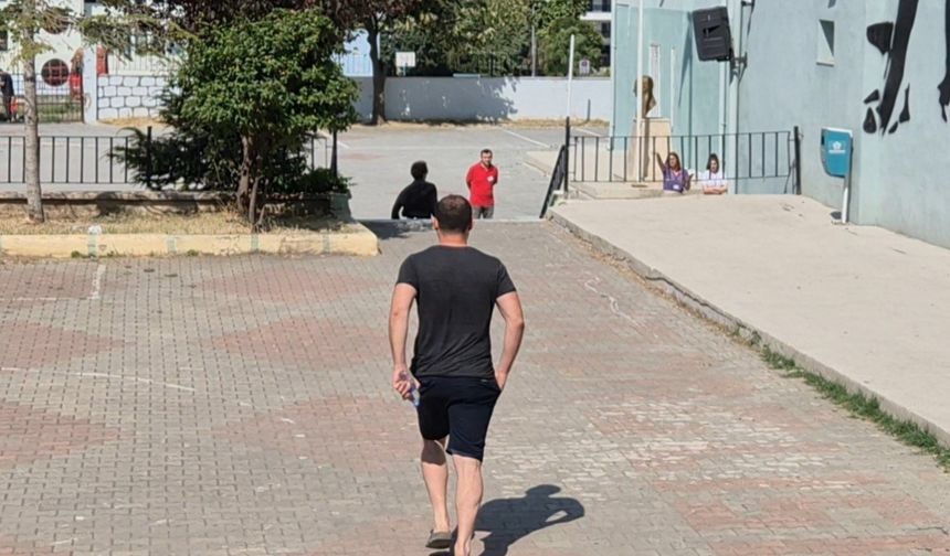 Tekirdağ’da TYT’ye son dakikada koşarak yetiştiler