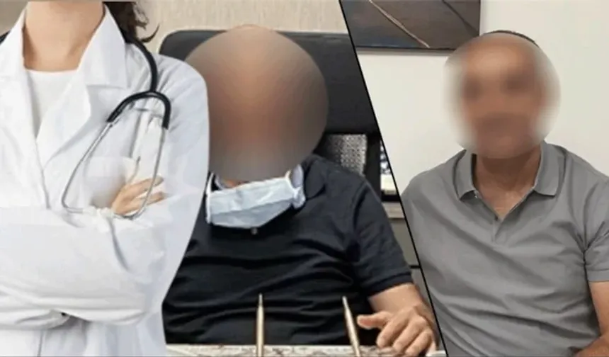 Bu da oldu! Kadın doğum uzmanı, doktorun görüntüsü çekerken yakalandı