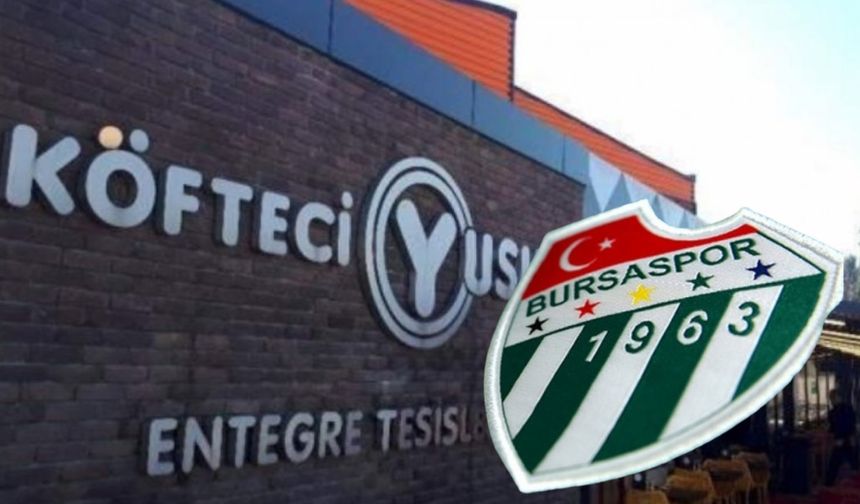 Köfteci Yusuf’tan Bursaspor’a destek