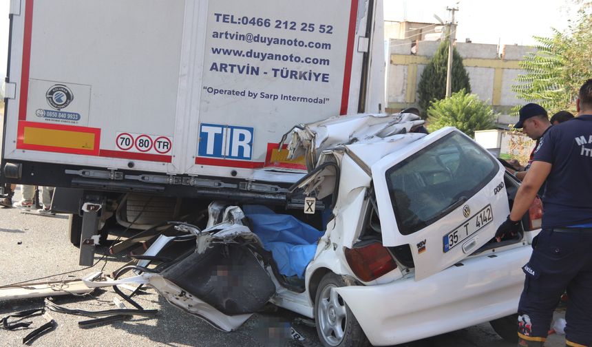 Turgutlu’da feci kaza: 2 kardeş hayatını kaybetti