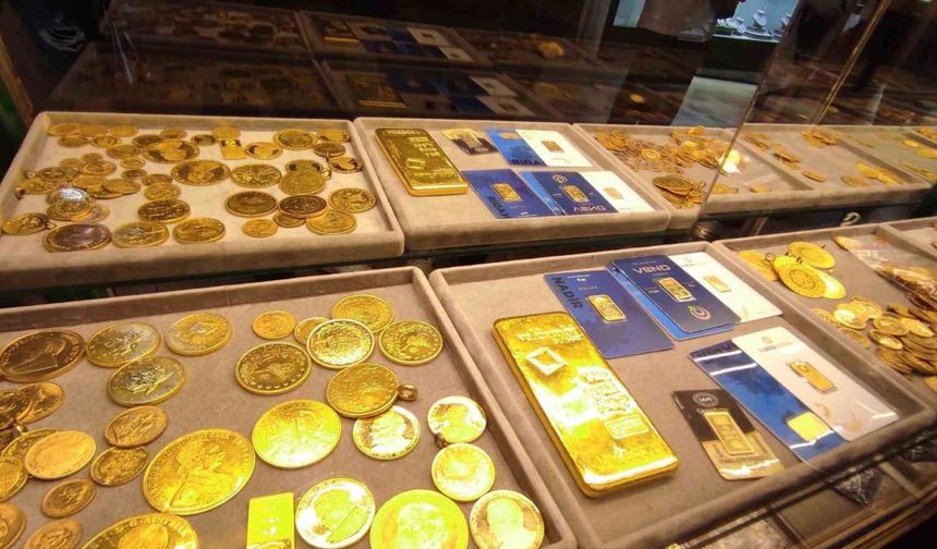 Altın fiyatları son üç haftanın en düşük seviyesinde