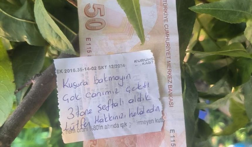 Bursa'da insanlık ölmemiş dedirten hareket