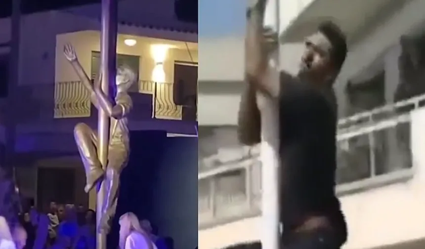 Türk Bayrağını İndirirken Vurulan Adamın Heykelini Diktiler
