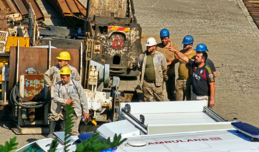 Zonguldak'ta maden ocağında göçük