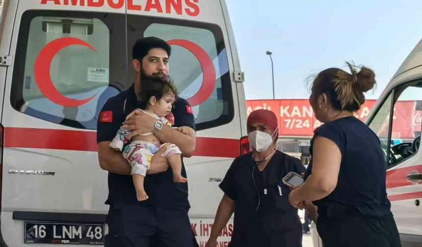 Maraş otu yutan 1 yaşındaki bebek hastanelik oldu