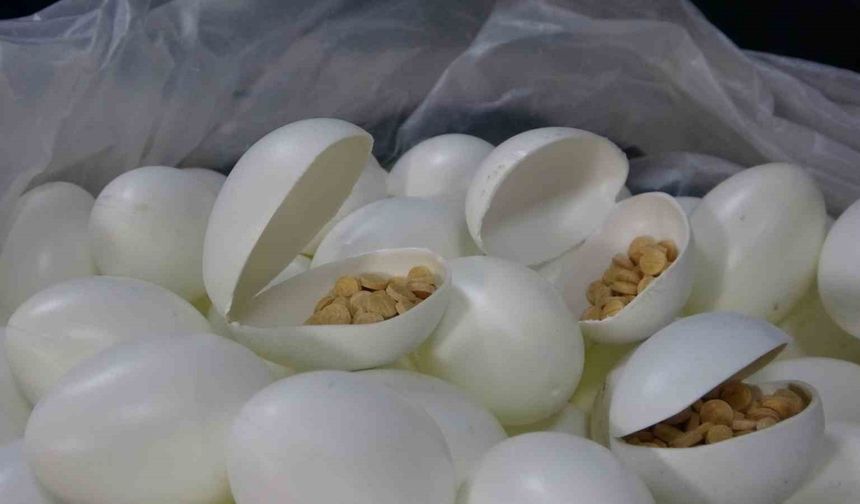 Sürpriz yumurtalardan uyuşturucu çıktı