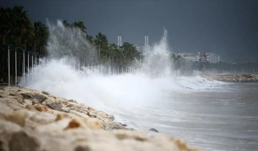 Meteorolojiden Marmara'ya fırtına uyarısı
