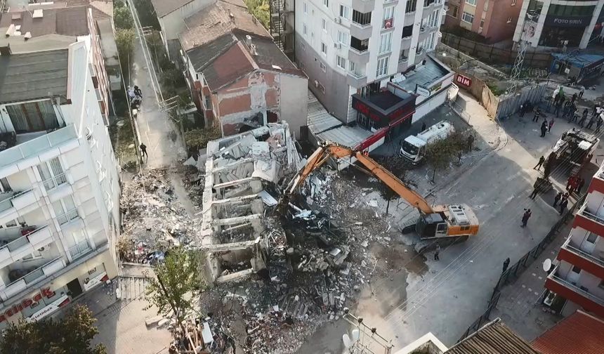 Gebze'deki yıkımın nedeni belli oldu