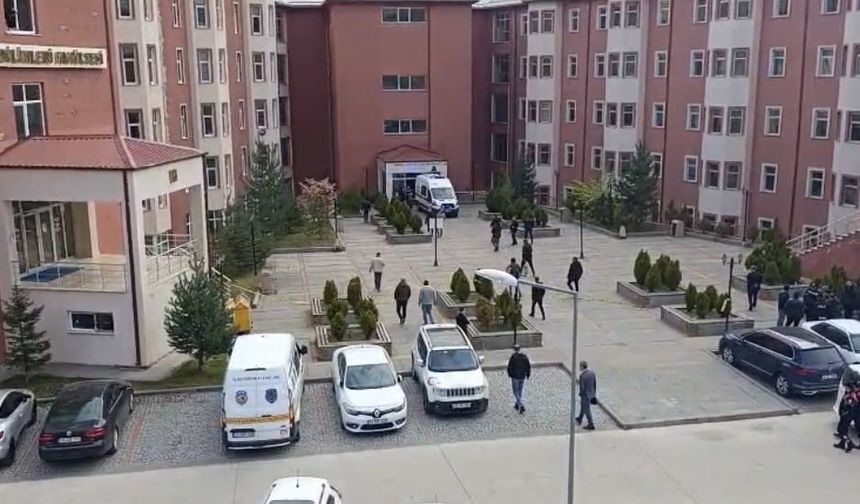 Gümüşhane Üniversitesi'nde silahlı rehine krizi sona erdi