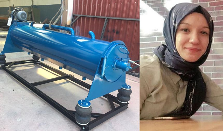 Halı sıkma makinesine kapılan genç kız hayatını kaybetti