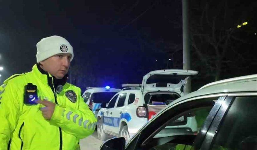 Trafik denetimlerinde yaka kameraları devrede