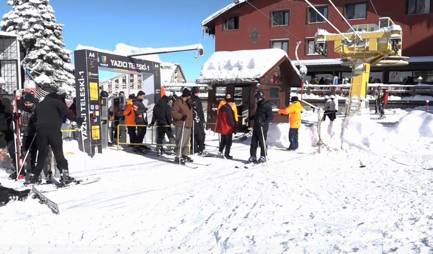 Uludağ'da sömestr hareketliliği başladı