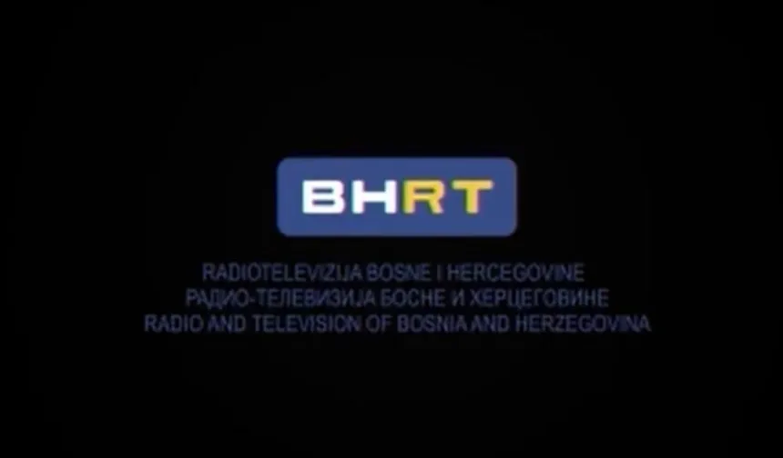 Bosna Hersek devlet televizyonu, ekran kararttı