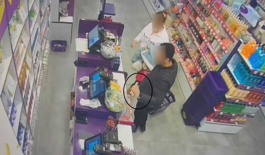 Hatay'da bir aile, Gratis'ten 1 milyon 200 bin TL'lik ürün çaldı