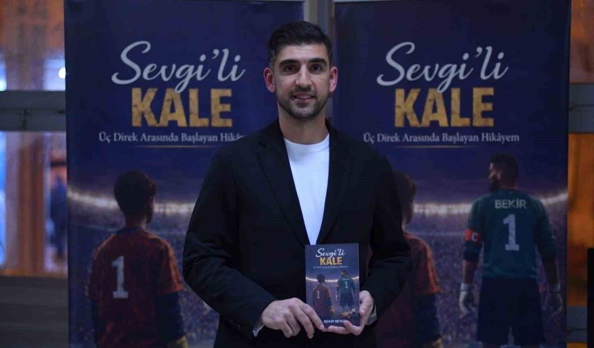 İnegölspor'un kalecisi Bekir Sevgi'nin kitabı çıktı