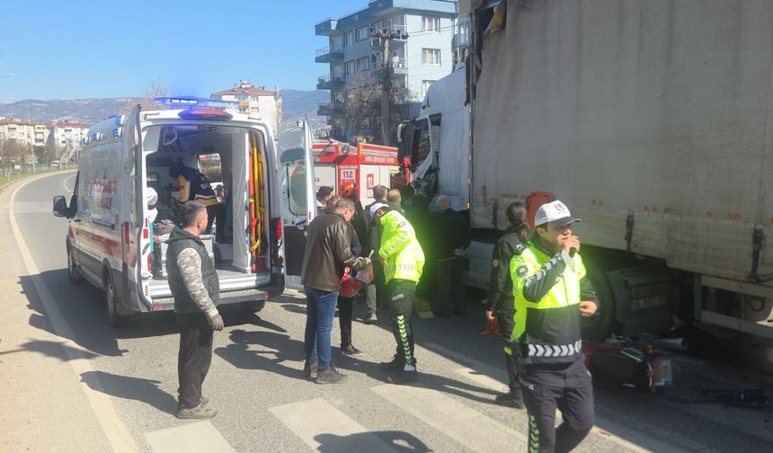 Bursa'da zincirleme kaza: 5 yaralı