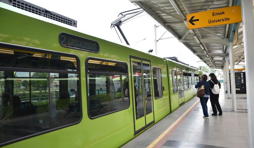 Bursa'da bayram boyunca ulaşım ücretsiz