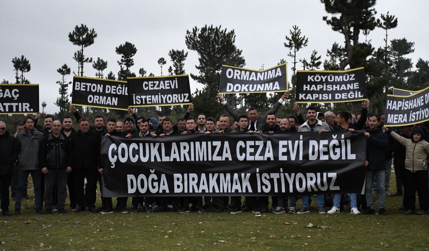 Keles'te köylülerden yapılması planlanan cezaevine tepki