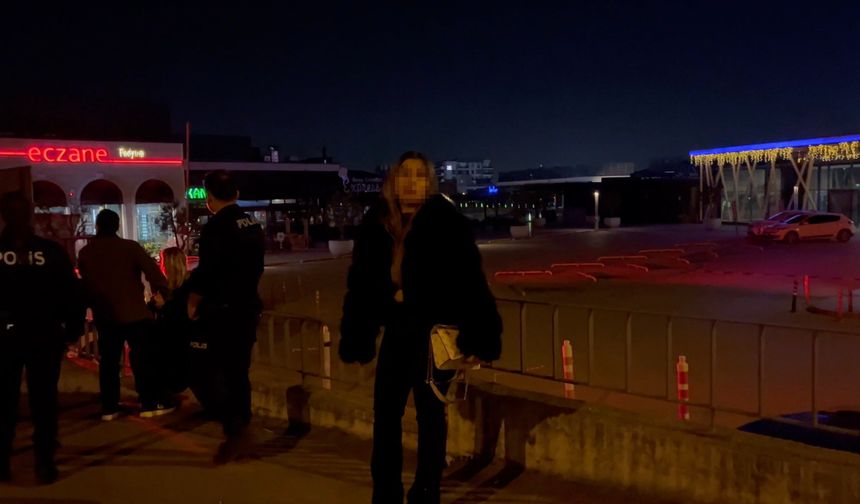 Bursa'da alkollü genç kızlar ortalığı karıştırdı