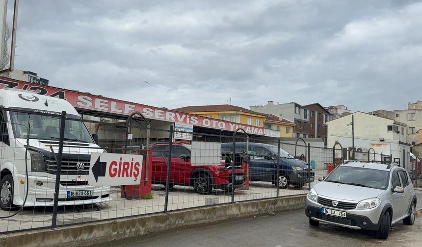 Bursa'ya çamur yağdı