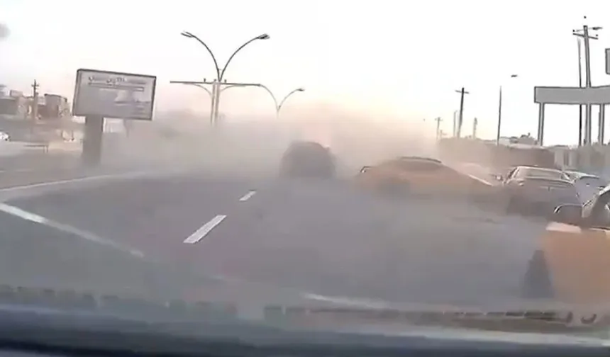 Kerkük'te freni boşalan kamyon 35 aracı ezdi: 7 ölü