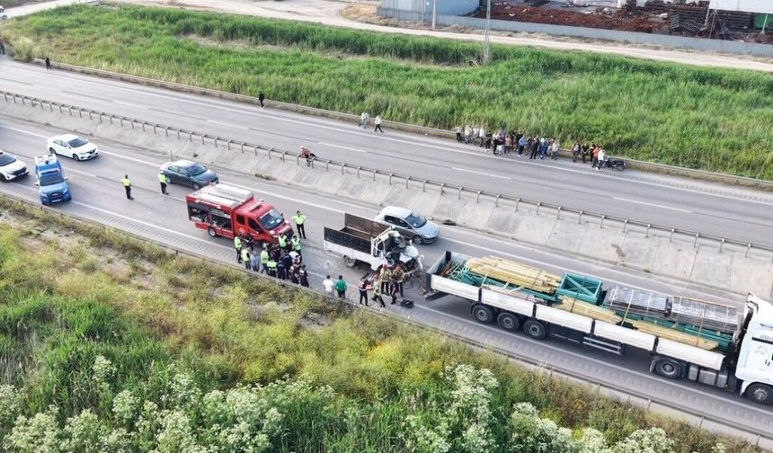 Bursa Karacabey'de feci kaza: 1 ölü